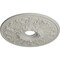 Ekena Millwork Ashley Ceiling Medallion (Fits Canopies up to 4 3/4"), 23 7/8"OD x 4"ID x 2 1/8"P, Pot of Cream CM23ASPCF - alternate 3